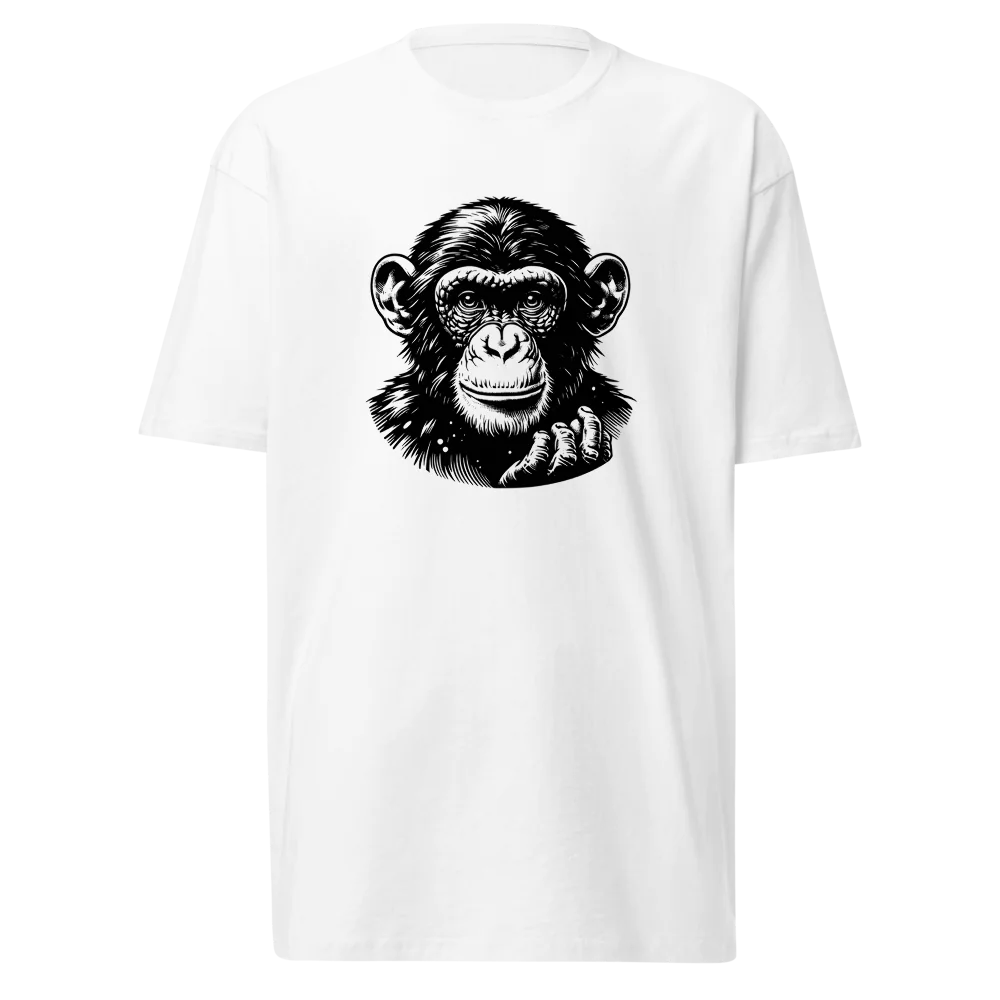 Chimp Satire Chronicles Logo Tee