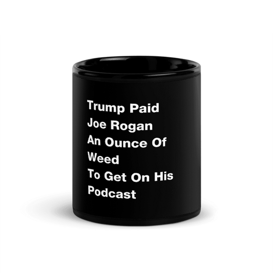 Trump Pays Joe Rogan Mug